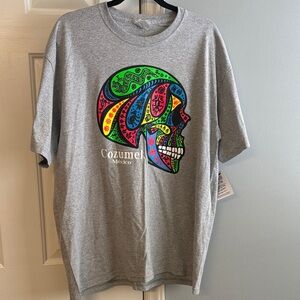 Men’s Cozumel Sugar Skull XL Tshirt